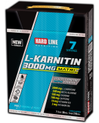 Hardline L-Karnitin Matrix 3000 Mg 7 Ad.